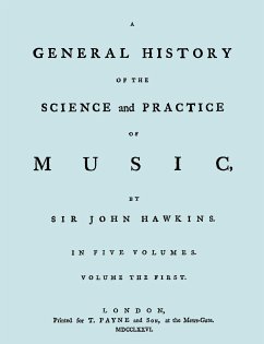 A General History of the Science and Practice of Music. Vol.1 of 5. [Facsimile of 1776 Edition of Vol.1.] - Hawkins, John