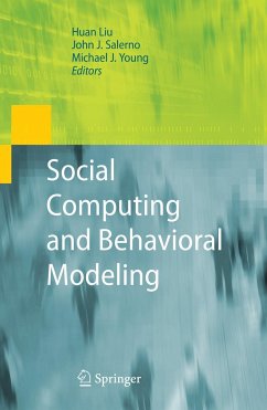 Social Computing and Behavioral Modeling