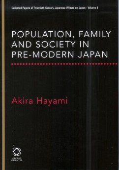 Population, Family and Society in Pre-Modern Japan - Hayami, Akira