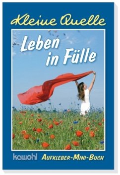 Cover Leben in Fülle, Aufkleber-Mini-Buch