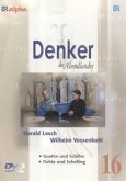 Goethe und Schiller, Fichte und Schelling, 1 DVD / Denker des Abendlandes, Paket, DVD-Videos 16