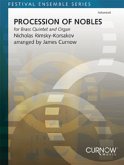 Nikolai Rimsky-Korsakov, Procession of Nobles Blechbläserquintett und Orgel Partitur + Stimmen