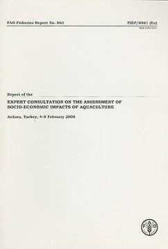 Cover Report of the Expert Consultation on the Assessment of Socio-Economic Impacts of Aquaculture: Ankara, Turkey, 4-8 February 2008