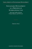 Sustainable Development as a Principle of International Law: Resolving Conflicts Between Climate Measures and WTO Law