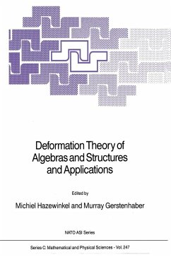 Deformation Theory of Algebras and Structures and Applications - Hazewinkel