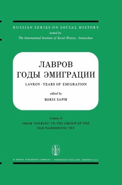 Lavrov - Years of Emigration Letters and Documents in Two Volumes - Sapir
