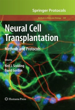 Neural Cell Transplantation - Scolding, Neil J. / Gordon, David (ed.)