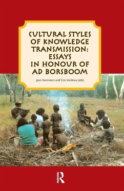 Cultural styles of knowledge transmission - Eric Venbrux