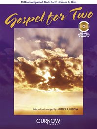 Cover Gospel for two (+CD) for 2 horns in Es or in F score