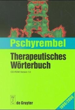Pschyrembel Therapeutisches Wörterbuch 1.0, 1 CD-ROM