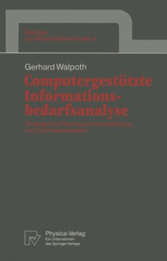 Computergestützte Informationsbedarfsanalyse - Walpoth, Gerhard