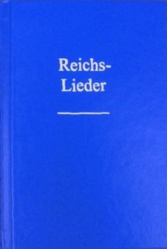 Cover Reichslieder. Alte Textausgabe