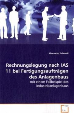 Rechnungslegung nach IAS 11 bei Fertigungsaufträgen des Anlagenbaus - Schmidl, Alexandra