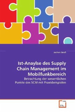 Ist-Anaylse des Supply Chain Management im Mobilfunkbereich - Groß, Jochen