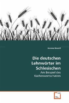 Cover Die deutschen Lehnwörter im Schlesischen