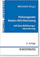 Cover Polizeigesetz Baden-Württemberg mit Durchführungsverordnung zum Polizeigesetz