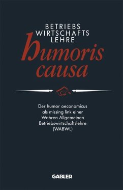 Cover Betriebswirtschaftslehre humoris causa