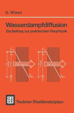 Wasserdampfdiffusion - Wiese, Gerhard