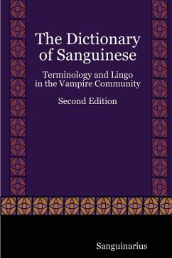 The Dictionary of Sanguinese - Sanguinarius