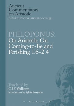 Philoponus - William, C J F