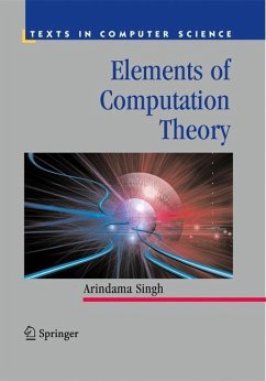 Elements of Computation Theory - Singh, Arindama