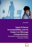 Input-Schema Incompatibility and Its Impact on Message Comprehension