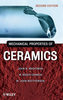 Mechanical Prop Ceramics 2e - Wachtman, John B.; Cannon, W. Roger; Matthewson, M. John