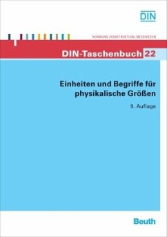 Cover Einheiten und Begriffe für physikalische Größen