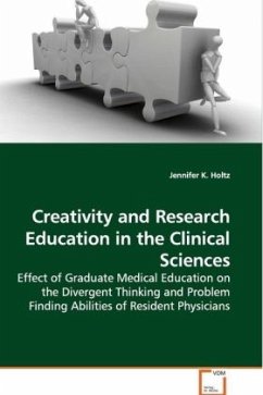 Creativity and Research Education in the Clinical Sciences - Holtz, Jennifer K.