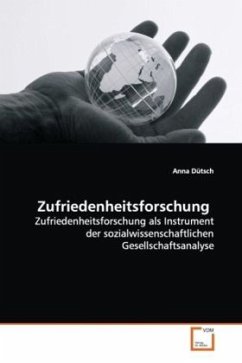 Zufriedenheitsforschung - Dütsch, Anna