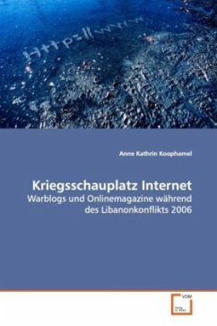 Kriegsschauplatz Internet - Koophamel, Anne Kathrin