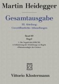 Hegel. 1. Die Negativität (1938/39) 2. Erläuterungen der "Einleitung" zu Hegels "Phänomenologie des Geistes" (1942) / Gesamtausgabe 3. Abteilung: Unveröffentlichte A, 68 Hegel. 1. Die Negativität (1938/39) 2. Erläuterungen der "Einleitung" zu Hegels "Phänomenologie des Geistes" (1942) / Gesamtausgabe 3. Abteilung: Unveröffentlichte A, 68