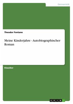 Cover Meine Kinderjahre - Autobiographischer Roman