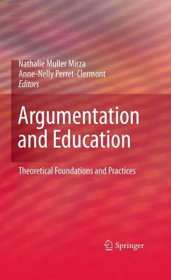 Argumentation and Education - Muller Mirza, Nathalie / Perret-Clermont, Anne-Nelly (ed.)