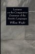 Lectures on the Comparative Grammar of... - Bild 1