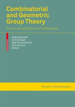 Combinatorial and Geometric Group Theory - Bogopolski, Oleg / Bumagin, Inna / Kharlampovich, Olga et al. (Hrsg.)