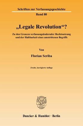 »Legale Revolution«? »Legale Revolution«?