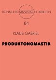 Produktonomastik