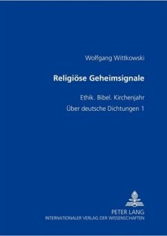 Religiöse Geheimsignale - Wittkowski, Wolfgang