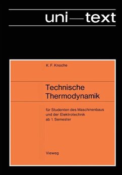 Technische Thermodynamik - Knoche, Karl Friedrich