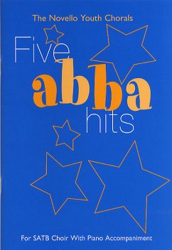 5 ABBA Hits for mixed chorus and piano, score