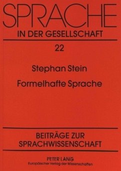 Cover Formelhafte Sprache