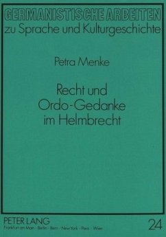 Cover Recht und Ordo-Gedanke im Helmbrecht