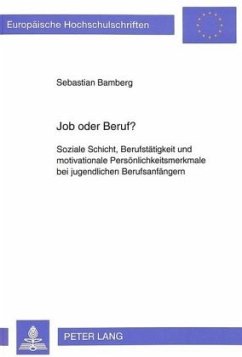 Job oder Beruf? - Bamberg, Sebastian