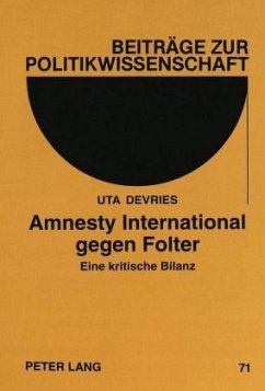 Amnesty International gegen Folter - Devries, Uta