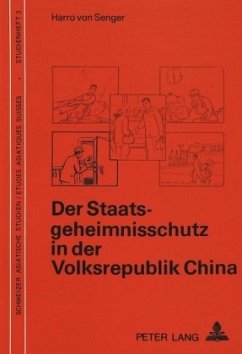 Cover Der Staatsgeheimnisschutz in der Volksrepublik China
