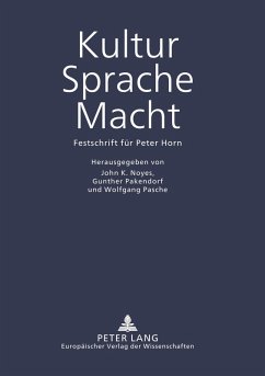 Cover Kultur - Sprache - Macht
