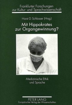 Cover Mit Hippokrates zur Organgewinnung?