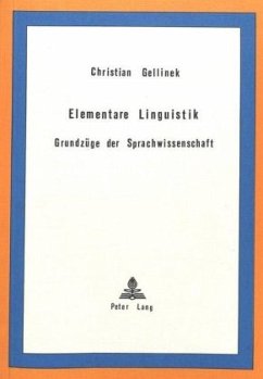 Elementare Linguistik - Gellinek, Christian