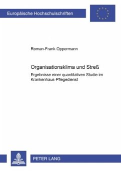 Organisationsklima und Streß - Oppermann, Roman-Frank